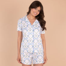 Load image into Gallery viewer, NEW! Amanda Blu Bows & Blossoms Pajama Shorts