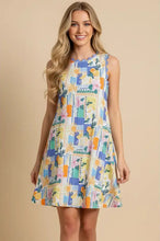 Load image into Gallery viewer, Pinch Patchwork Print Dress