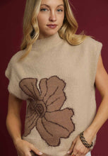 Load image into Gallery viewer, Umgee Floral Sweater Vest
