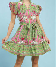Load image into Gallery viewer, Umgee Mixed Print Dress