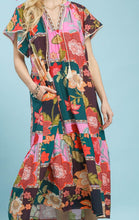 Load image into Gallery viewer, Umgee Patchwork Print Dress