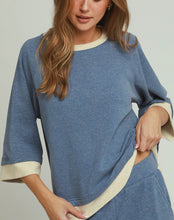 Load image into Gallery viewer, Umgee Raglan Dreamplush Top Denim