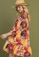 Load image into Gallery viewer, Umgee Floral Smocked Dress