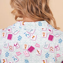 Load image into Gallery viewer, NEW! Amanda Blu Mahj Squad Pajama Top
