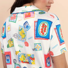 Load image into Gallery viewer, NEW! Amanda Blu La Dolce Vita Pajama Top