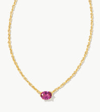 Load image into Gallery viewer, Kendra Scott Cailin Pendant Necklace Purple