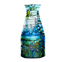 Load image into Gallery viewer, Modgy Louis Tiffany Iris Landscape Vase