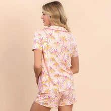 Load image into Gallery viewer, NEW! Amanda Blu Pink Palm Pajama Shorts