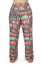 Load image into Gallery viewer, Brief Insanity Just One More Chapter Pajama Pants