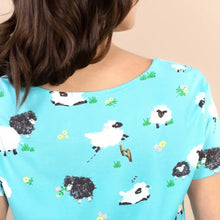 Load image into Gallery viewer, NEW! Amanda Blu Sleepy Sheep Pajama Top