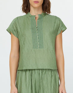 Current Air Boxy Cropped Top
