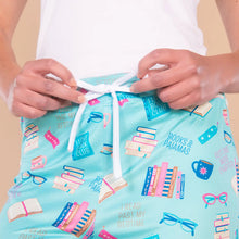 Load image into Gallery viewer, NEW! Amanda Blu Book Club Pajama Shorts
