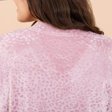 Load image into Gallery viewer, NEW! Amanda Blu Leopard Chenille Top Dusty Pink

