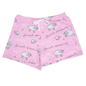 NEW! Amanda Blu Sweet Dreams Sheep Pajama Shorts