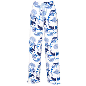 NEW! Amanda Blu Acanthus Leaf Pajama Pants