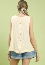 Load image into Gallery viewer, Umgee Linen Sleeveless Top
