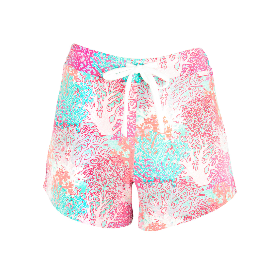NEW! Amanda Blu Pastel Coral Pajama Shorts