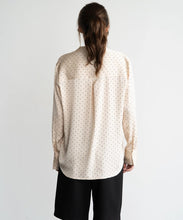 Load image into Gallery viewer, Elle Grey Polka Dot Top
