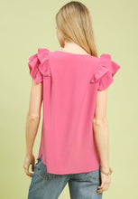 Load image into Gallery viewer, Umgee Flutter Sleeve Top
