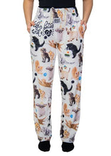 Load image into Gallery viewer, Brief Insanity Cat Pajama Bottoms
