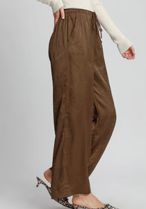 Umgee Satin Crinkle Pants
