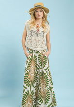 Load image into Gallery viewer, Umgee Wide Leg Pants Green
