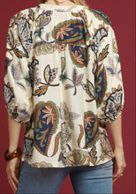 Load image into Gallery viewer, Umgee Boho Paisley Print Top
