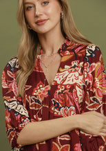 Load image into Gallery viewer, Umgee Printed Babydoll Dress
