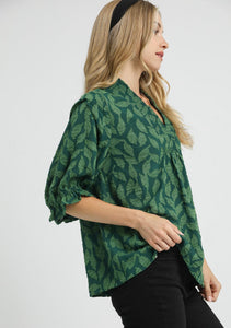 Umgee Floral Top