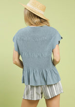 Load image into Gallery viewer, Umgee Smocked Top

