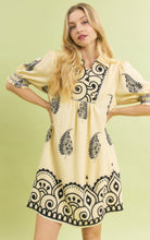 Load image into Gallery viewer, Umgee Paisley Mandala Print Dress
