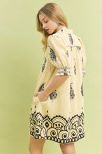 Load image into Gallery viewer, Umgee Paisley Mandala Print Dress
