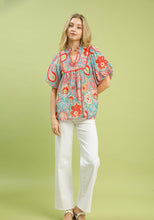 Load image into Gallery viewer, Umgee Paisley Print Top
