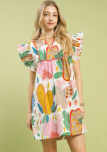 Load image into Gallery viewer, Umgee Flutter Sleeve Dress
