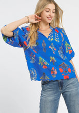 Load image into Gallery viewer, Umgee Floral Print Top
