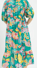 Load image into Gallery viewer, Umgee Paisley Print Maxi Dress
