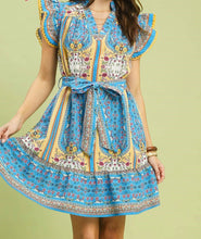 Load image into Gallery viewer, Umgee Mixed Print Dress
