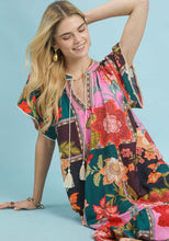 Load image into Gallery viewer, Umgee Patchwork Print Dress
