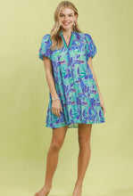 Load image into Gallery viewer, Umgee Tropical Print Dress
