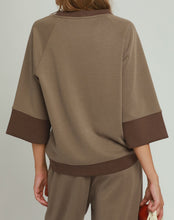 Load image into Gallery viewer, Umgee Colorblock Cloudknit Top
