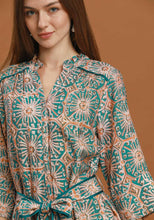Load image into Gallery viewer, Umgee Abstract Print Midi Dress
