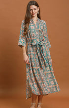 Load image into Gallery viewer, Umgee Abstract Print Midi Dress
