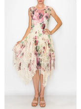 Load image into Gallery viewer, Orgami Lace Midi Dress
