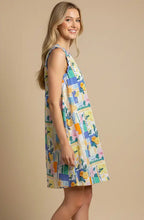 Load image into Gallery viewer, Pinch Patchwork Print Dress
