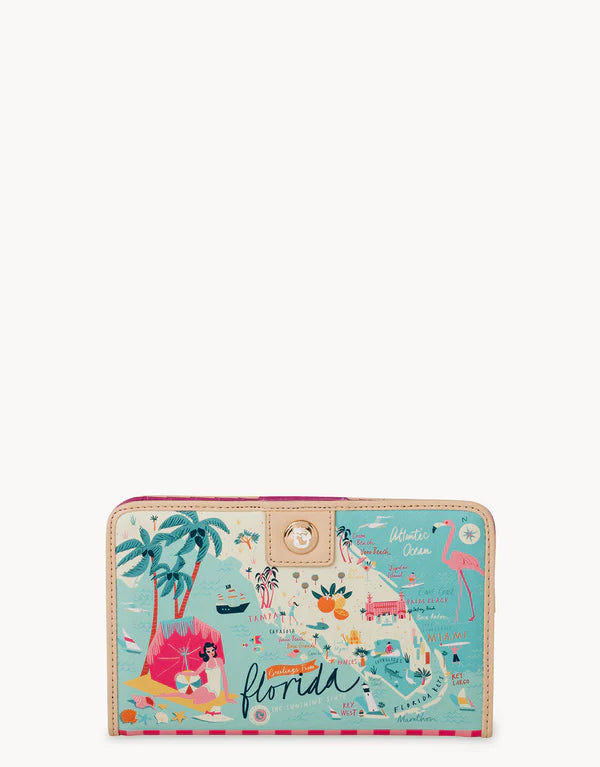 Spartina Florida Snap Wallet