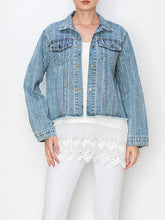 Load image into Gallery viewer, Origami Stunning Denim Jacket
