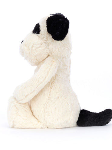 Jellycat Bashful Black & Cream Puppy