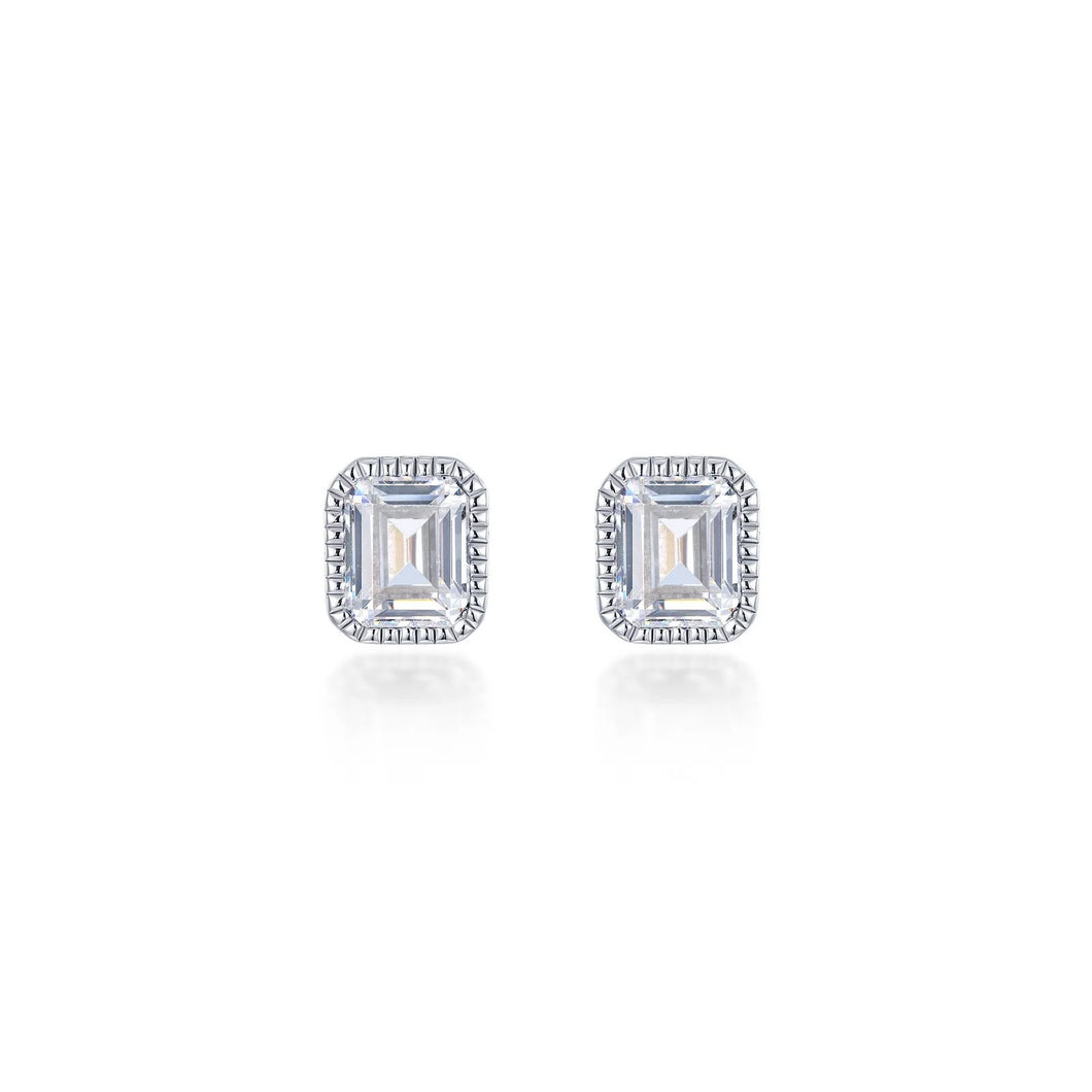 Lafonn Square Stud Earrings