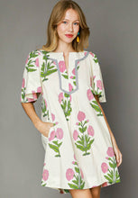 Load image into Gallery viewer, Umgee Floral Tunic Dress
