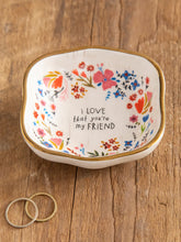 Load image into Gallery viewer, Natural Life Friend Trinket Dish
